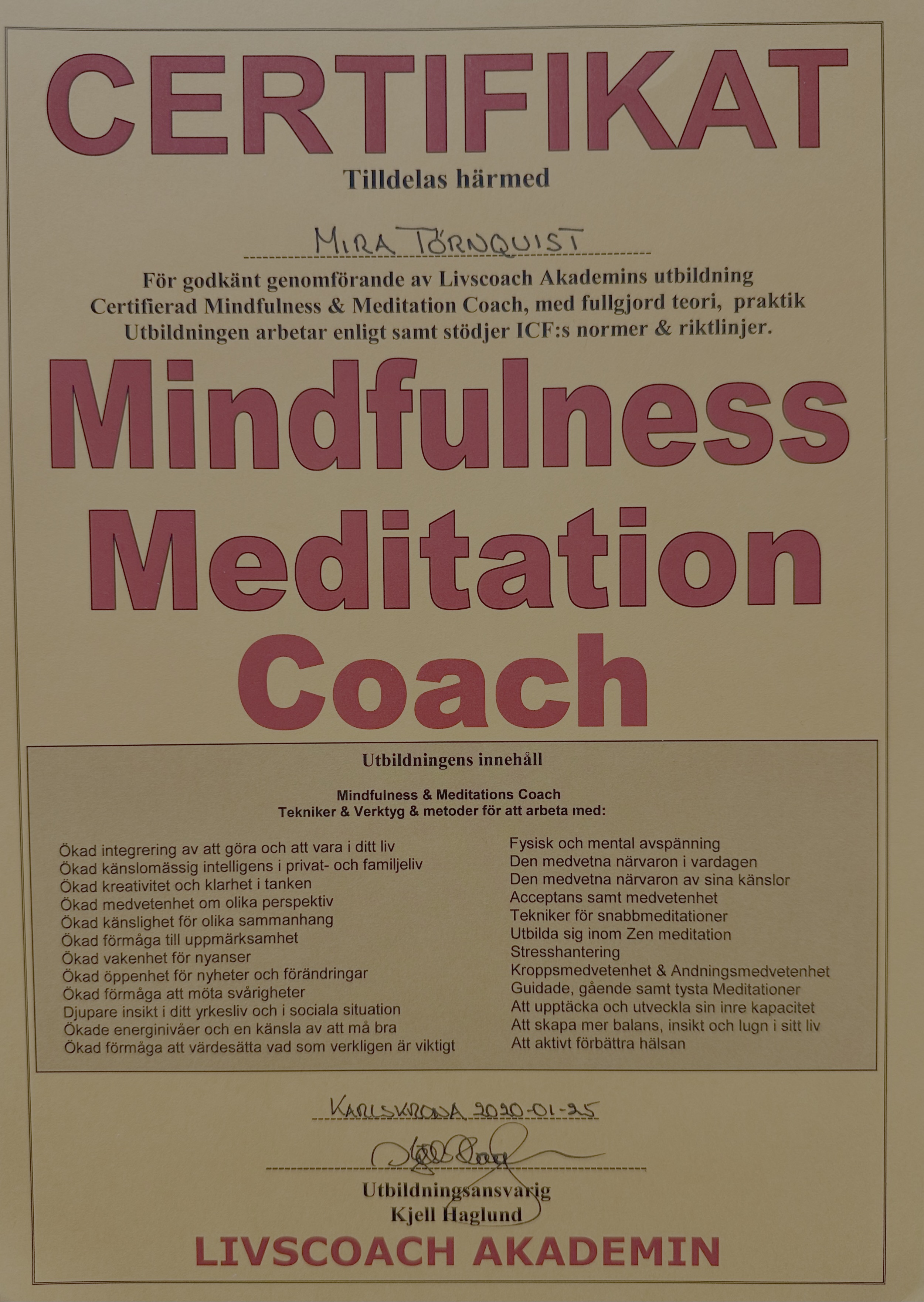 mindfulness meditation