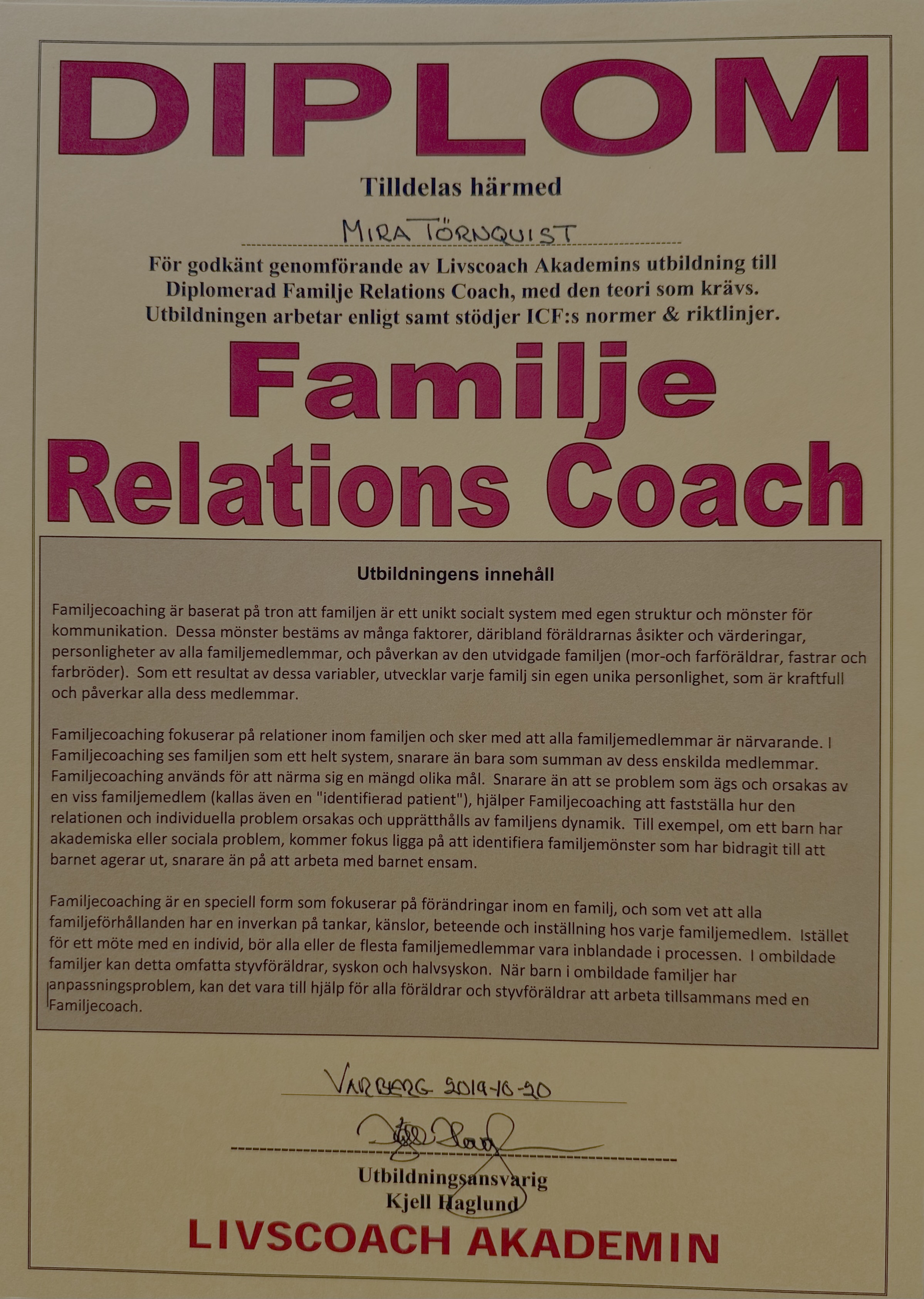 familjecoach