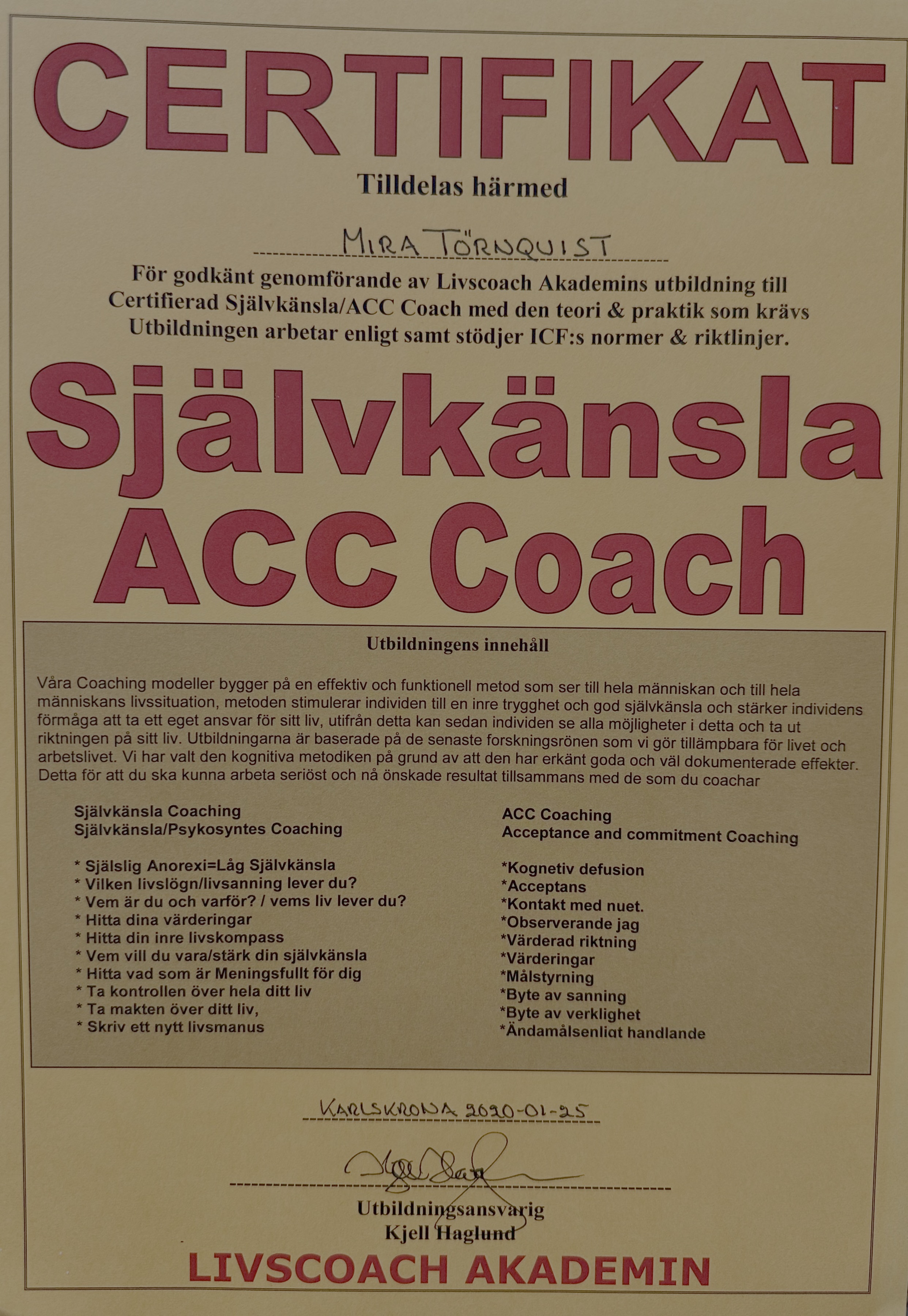 självkänsla